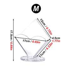 1 件优雅透明餐巾架 - 亚克力台面直立式纸巾分配器，易于清洁，节省空间的设计，适用于家庭、酒店、厨房台面、餐厅和商业场所 - 彩色 - 查看 13