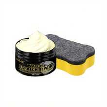 Watch Polishing Paste With Screen Scratch Repair, Metal Frame Renewal Cream, Deoxidation, Restore Luster, Metal Jewelry, Watch Band Scratch Polishing And Repair Paste, Stainless Steel Surface Scratch Repair - 1 Piece + Sponge - View 9