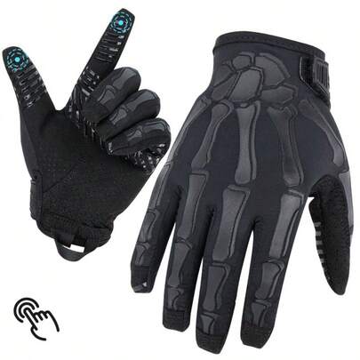 Tactical Gloves, Skeleton Style Gloves, Cycling Gloves, Anti Slip And Wear-Resistant Gloves, Full Finger Touchscreen Gloves