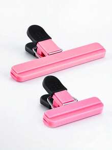 T-Type Food Sealing Clips, Potato Chip & Snack Packaging Strong Sealing Clips, Leak-Proof & Moisture-Proof, Plastic Bag Sealing Clips, & T-Type Clips, Moisture-Proof & Fresh-Keeping Sealing Clips, Food Storage Clips - Multicolor - View 26