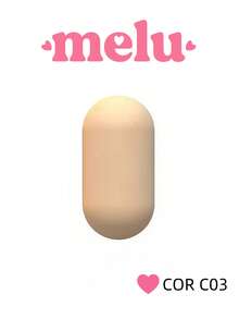 RR872 Melu By Ruby Rose VEGAN Semi-Matte Liquid Foundation Medium Coverage 25g - C03 - View 2