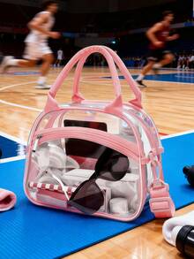 Ladies' Handbags, Beauty Bags, Briefcases, Daily Necessities Storage Bags, Tote Bags For Women, Shoulder Bag, Cartera, Large Tote Bag - 粉色 - 查看 7