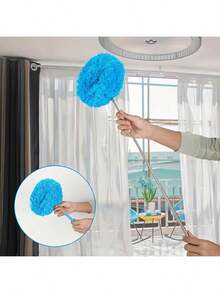 Microfiber Dusting Brush, Retractable Dusting Brush, Washable And Reusable,Suitable For Ceiling, Fan, Furniture, Patio Cleaning, Home & Life, Patio Cleaning Tools - Multicolor - View 9