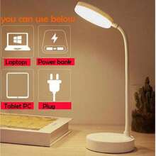 This Is A USB-Powered LED Desk Lamp With A Built-In USB Adapter. It Features Three Lighting Modes, Stepless Dimming, And Is Suitable For Use In Homes, Offices, Studies, Reading Rooms, And Bedrooms. - 預設 - 查看 7