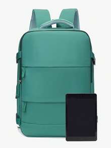 Women's Backpack, Large Capacity Travel Backpack, Commute/School Backpack, Fashionable Laptop Bag, Short-Distance Business Travel Luggage Bag, Compliant With Ryanair, Wizz Air And Other Airlines' Regulations , Back To School - Multicolor - View 5