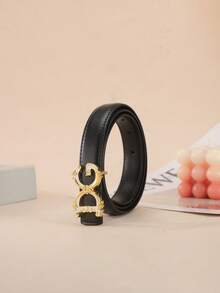 1件装女士字母腰带，多功能字母腰带，适合搭配牛仔裤、裙子，时尚秋季，万圣节必备 - 彩色 - 查看 8