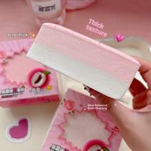 1pc 2025 New Soft Jasmine Milk Green Toast Slow Rebound Stress Relief Squeeze Toy Gift, Birthday Gift, Christmas Gift, Perfect Gift, Collection Display, Hobby Collection - Multicolor - View 12