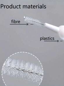 超迷你小孔清洁刷，防堵塞，超薄多功能除尘工具，淋浴清洁刷，浴室超细尼龙刷，喷嘴防堵塞清洁工具，浴室配件，适用于充电口、扬声器、手机和淋浴喷头的清洁套装 - 电子产品和家居用品的绒毛/碎屑清除刷套装，新年清洁必备品