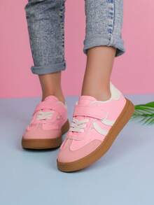 Kids' Casual Sneakers, New Spring/Autumn Boys' Retro Casual Shoes, Girls' Sports Shoes, Big Kids Shoes - Pink - View 3