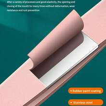 4pcs Precision Stainless Steel Tweezers For Eyebrow Hair Facial Hair Removal, Splinter, Blackhead Slant Tip Angle Tip Pointed Tip - Pink - View 6