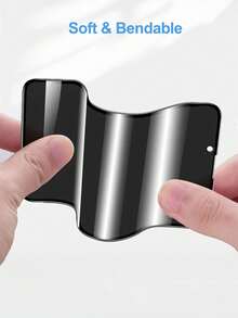 1 Protector de pantalla cerámico antirreflectante y antiespia, no de vidrio, con acabado mate y opaco, compatible con iPhone 17/17 Pro/17 Pro Max/17 Air/16/16 Pro/16 Pro Max - Privacidad lateral y antirreflejo adecuado para café/transporte (Antihuellas + Kit de instalación fácil) Esenciales de protección de pantalla para protección diaria