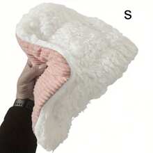 Juego de 1 pieza (3 colores + 2 tamaños disponibles) Cama para conejos y cobayas, Esterilla suave para conejos, Esterilla cálida para cobayas, Colchón de invierno para pequeños animales, Esterilla de dormir de lana. Adecuado para conejos, hámsteres, ardillas, erizos, chinchillas y hurones de interior. - Multicolor - Ver 7