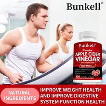 Vinagre de sidra de manzana (1600 mg por ración) - Dieta cetogénica, refuerzo inmunitario - 120 cápsulas - 1 botella - Ver 4