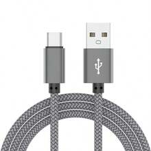 60W USB A 转 Type C 充电线 3.3 英尺/6.6 英尺/9.9 英尺，USB A 转 USB C 数据线手机尼龙编织数据线 Type-C 充电器线兼容三星 Galaxy S25 S24 S23 S22 S21 S20 - 多色 - 查看 18