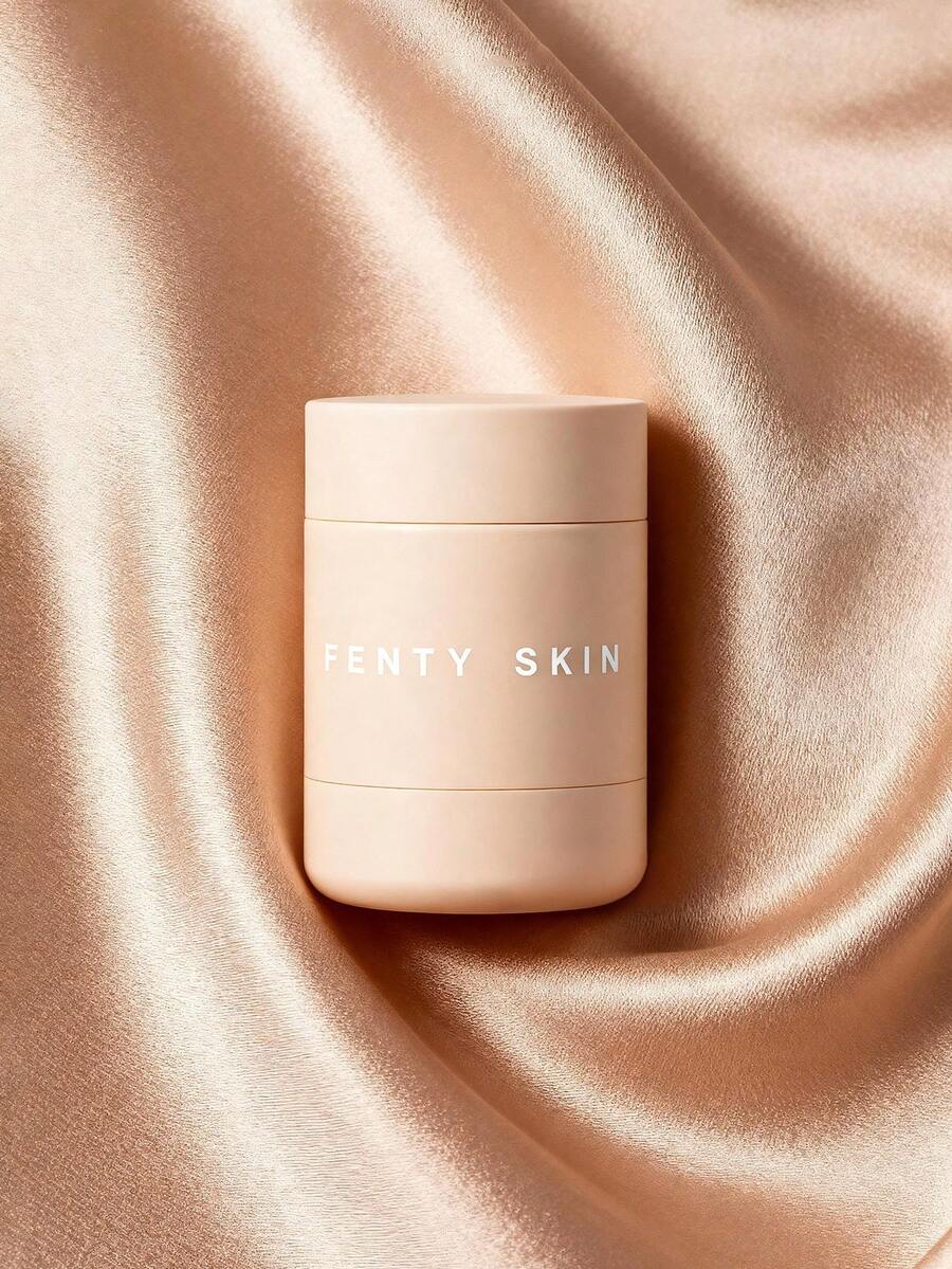 Fenty Beauty Fenty Skin 限量版 Plush Puddin' 强效修复唇膜 修复保湿唇膜 - 0.5 盎司/15 克 - 米色 - 查看 1