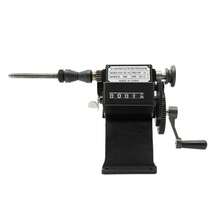 Dual Purpose Manual Coil Winder Machine Wire Tool Counter Hand Coil Winding Tool - Black - View 6
