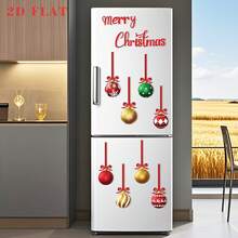 21pcs Classic Christmas Garage Themed Refrigerator Magnets, Fridge Decor Stickers, Cute Decorative Magnets For Office, Kitchen, Cabinets, Personalized Creative Magnetic Fridge Magnets, Kitchen Accessories Christmas Fridge Decor Gift - Multicolor - View 8