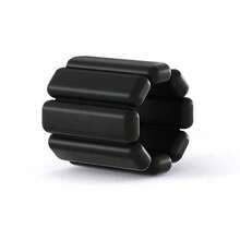 硅胶加重腕带、可调节健身脚踝带、隐形训练可拆卸小型加重沙袋腿带、跑步臂带、重力脚带 - 彩色 - 查看 15