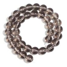 1pc Brown Round Glass Beads, Assorted Sizes 4/6/8/10/12mm, Fashion Casual Retro Autumn/Winter, Jewelry Making DIY Craft Supplies, Suitable For Holiday Decoration, Bracelets, Necklaces, Accessories, Keychains, Pendants - Brown - View 9