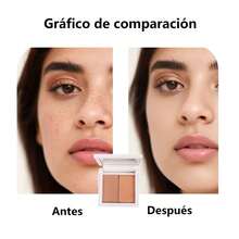 Crema correctora ligera y sin trazos, con alta cobertura para ocultar marcas de acné y ojeras, de larga duración sin descascararse, natural y adherente, compañera perfecta de la base de maquillaje hidratante y nutritiva,10g - Por defecto - Ver 6