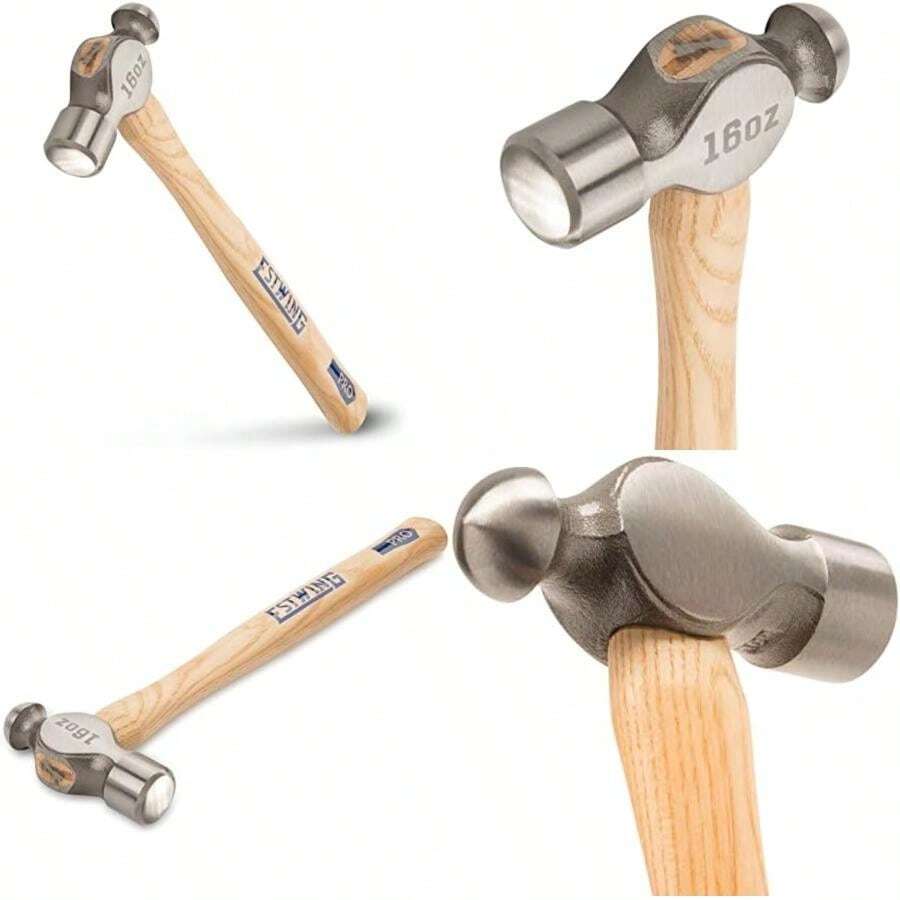Estwing MRW16BP martillo redondo con mango de madera, 16 oz/448 g(16 oz (Ounces)) - Tipo 1 - Ver 1