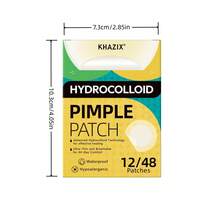 48 Stücke/12 Stücke traditionelle chinesische Medizin Akne Pflaster, mit Beifuß, Teebaum-Öl, Honig-Essenz, Hydrokolloid-Material, alkoholfrei, ermüdungslindernd, entspannend