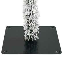 Christmas Tree With 150 LEDs White 120 Cm PE And Steel - White - View 8