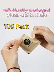 50只/100只一次性塑料手套，适用于餐饮服务、染发、清洁用品、家用工具、厨房、浴室、家庭及家庭必需品 - 彩色 - 查看 16