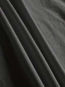 Women'S Long Sleeve T-Shirt - Soft Everyday Christian Faith-Based Top With "Because He Lives I Can Face Tomorrow" Bible Verse, Dark Grey & Pink Floral Graphic Tee For Church, Casual Outfits - All-Season Comfort Fit Shirt, Church Clothes, Faithinspired Clothing, Round Neckline Shirt, Skinfriendly Fabric, Comfortable Fit, Spring Summer Top, Geometric Print, Lightweight Material, Faithinspired - 灰色 - 查看 5