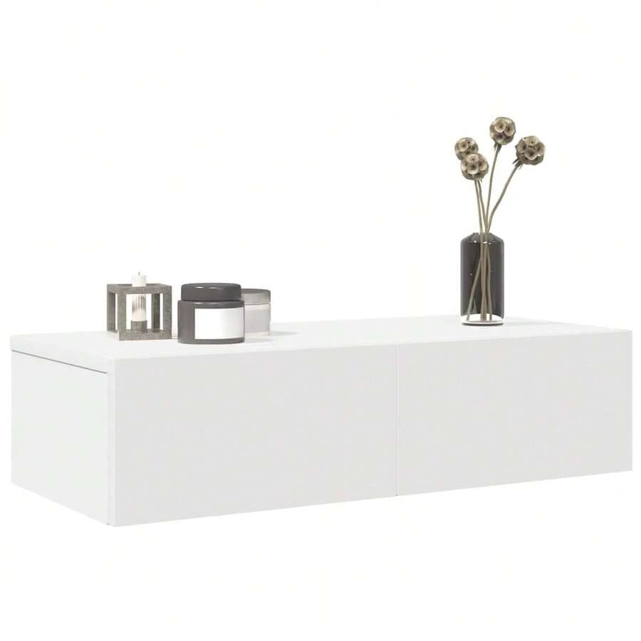 Floating Shelves For Wall - White - View 1