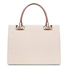 Handbag And Crossbody Kit With Adjustable Strap, Tote Shoulder Bag, New Model With Wallet - 巧克力棕 - 查看 6