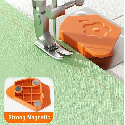 Ghid magnetic pentru mașină de cusut, Ghid magnetic de cusut, Instrument de poziționare magnetică pentru margini poligonale cu scală, Consumabile și accesorii profesionale de cusut, Ghid magnetic pentru mașină de cusut, Ghid pentru margini poligonale cu scală, Ghid pentru margini, Accesorii universale pentru mașini de cusut, Piese și consumabile pentru mașini de cusut, Ghid magnetic de cusut, Ghid pentru margini poligonale