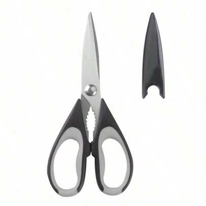 Heavy-Duty Kitchen Scissors - High-Carbon Steel Poultry & Bone Shears For Effortlessly Cutting Chicken, Seafood, And Herbs | Household Utensils/Kitchen Essentials/Kitchen Shears