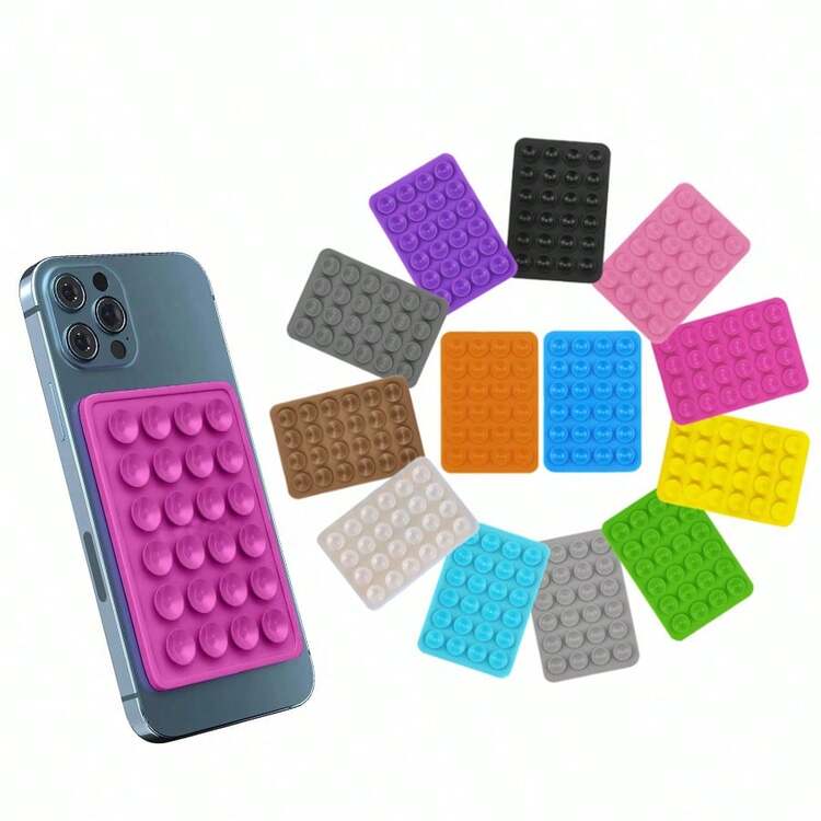 Popular Silicone Phone Holder With Non-Slip Suction Cup And Portable Phone Holder - Preto - 查看 3