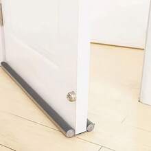 Self-Adhesive Silicone Door Sealing Strip - Noise Reduction, Waterproof, Suitable For Various Surfaces, Plastic, 1-Pack - White, Black, Or Gray 11,000 Units Sold. This Adjustable Door Draft Seal Features A Flexible, Non-Stick Bottom Seal For Gaps Under Doors, Windows, Shower Glass, And More. , Garage-Friendly, And Easy To Install - Multicolor - View 10