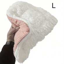 Juego de 1 pieza (3 colores + 2 tamaños disponibles) Cama para conejos y cobayas, Esterilla suave para conejos, Esterilla cálida para cobayas, Colchón de invierno para pequeños animales, Esterilla de dormir de lana. Adecuado para conejos, hámsteres, ardillas, erizos, chinchillas y hurones de interior. - Multicolor - Ver 15