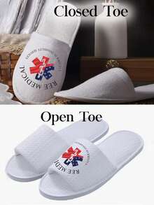 Personalized Slippers With Texts/Photo For Bridal/Birthday/Birth Party Gifts. Custom Slippers/Party Favors & Gifts. Custom Wedding Slippers, Fluffy Bridesmaid Slippers, Personalized Wedding Slippers, Christmas Party Slippers - Multicolor - View 9