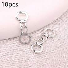 2/6 piezas surtidas de cerillas doradas estilo Y2K, cerillas, colgantes esmaltados de aleación, adecuados para hacer joyas de moda DIY