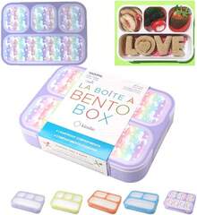 Lunch Box - Rainbow Unicorn 4 Compartments - View 12