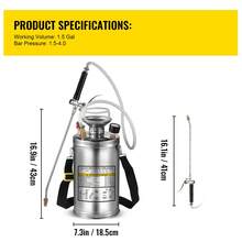 Sprayers - 1,5 แกลลอน 16 พูลกาดาส - ดู 7