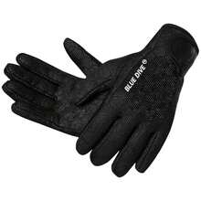 1.5mm Neoprene Diving Gloves, Anti-Slip Snorkeling Gloves, Suitable For Snorkeling And Paddleboarding - Black - View 6