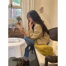 Huangguoshu single shoulder crossbody woolen bag autumn and winter woolen bag light commuter bag versatile simple casual magnetic buckle design