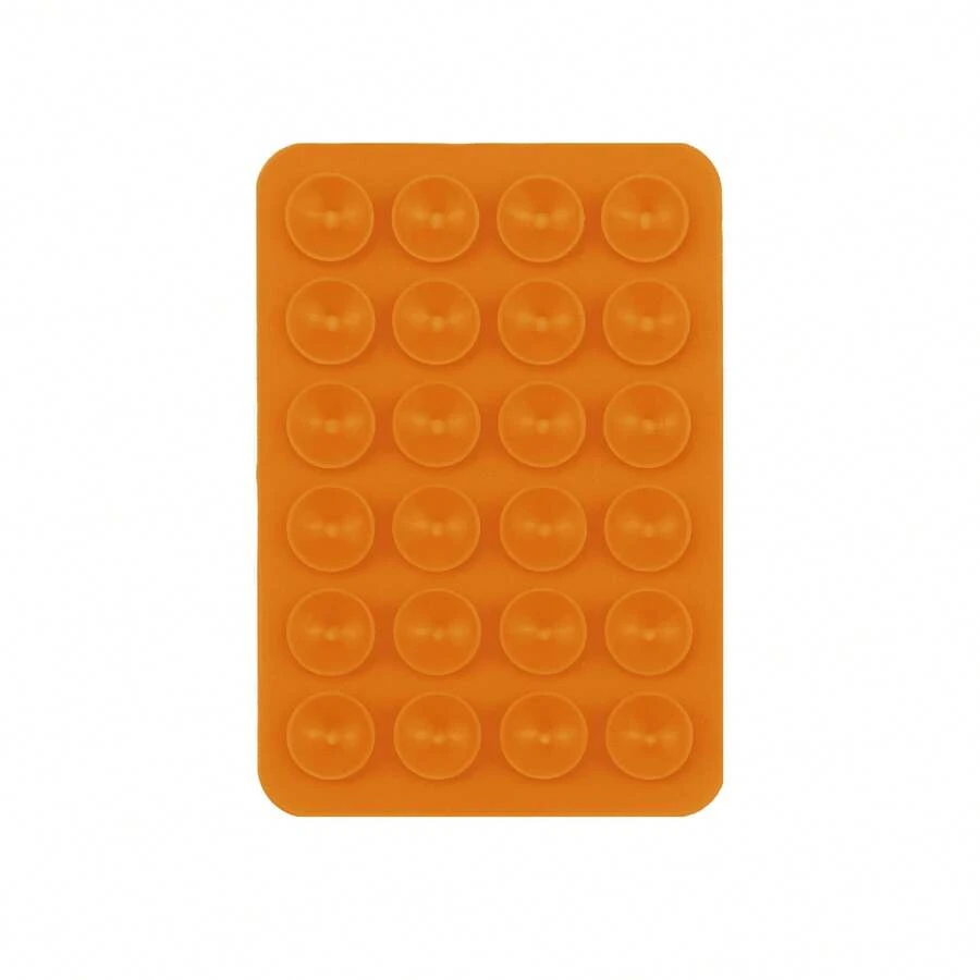Popular Silicone Phone Holder With Non-Slip Suction Cup And Portable Phone Holder - Laranja - View 1