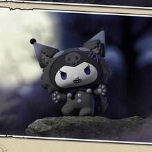 Sanrio Kuromi Werwolf Mörder Serie Figur Blindbox, 8 reguläre Modelle + 1 verstecktes Modell, mit dunklem Design, geeignet für Schreibtisch Dekoration und Sammlung, oder als Geburtstagsgeschenk