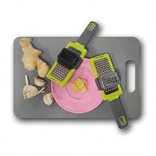Upgrade Your Kitchen With This Multifunctional Garlic Grinder And Cheese Grater! - Green - View 5