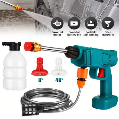 Cordless Pressure Washer For Makita 18V Portable Power Washer Battery Jet Washer