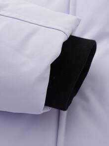 Balabala Boys' & Girls' Down Jacket Cute Hooded Winter 2024 Outerwear - Pink Purple - View 6