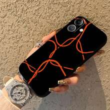 Case for  17Air 7 8 15 16 14 Plus XR XS Max 13 12 11 17 Pro Max Black Soft Phone Cover G-Gertrudes,Cover compatible with  17 pro hülle,  17 pro max hülle,  17 hülle,  16 pro hülle