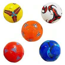 3Pz Balón Futbol Numero #5 Balón Pelota Económico Brilloso - Multicolor - Ver 5