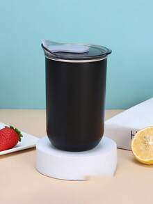 1pc 300ml/10.55oz Stainless Steel Insulated Cup,Stainless Steel Travel Mug,Double Wall Insulated Coffee Cup,Insulated Tumblers With Lid,Cold Drink Cup | Elegant Matte Finish | Double Wall Insulated,Reusable Coffee Cup,Portable Water Cup,Insulated Kettle - Multicolor - View 17